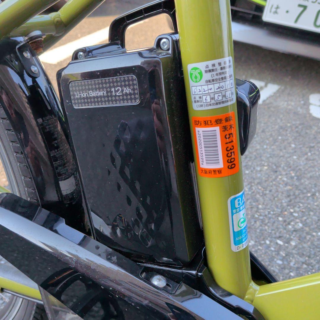 Panasonic電動アシスト自転車ハリヤ　 オリーブグリーン 26インチ