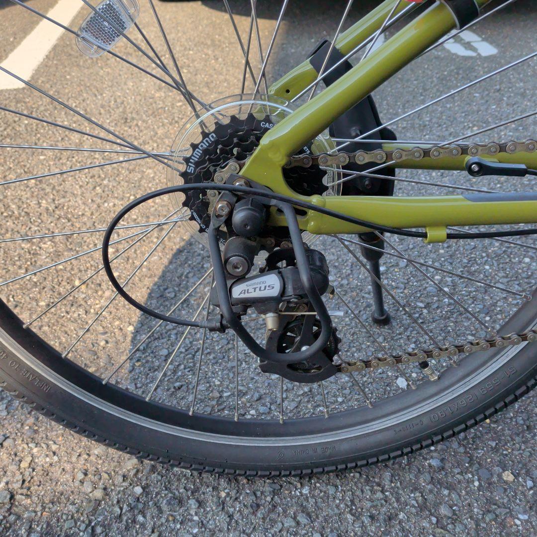 Panasonic電動アシスト自転車ハリヤ　 オリーブグリーン 26インチ