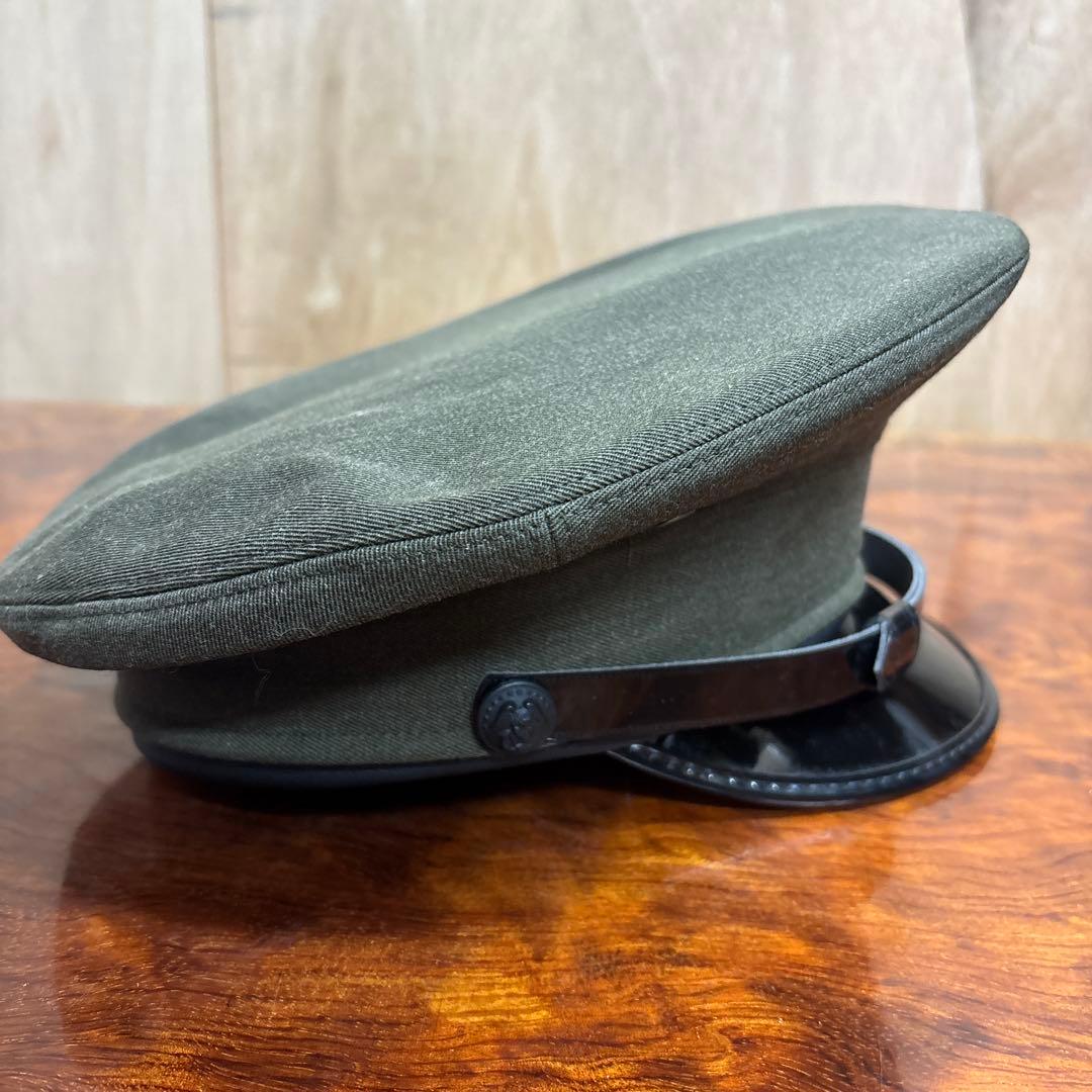 クラシックなダークグレー軍帽　0131o181