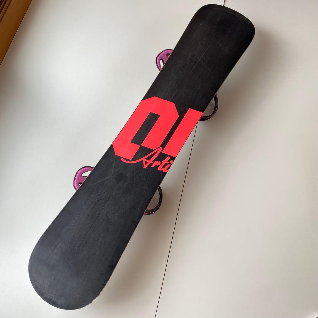 011 スノーボード 138cm レディース グラトリ　ビンディング　ブーツ付き