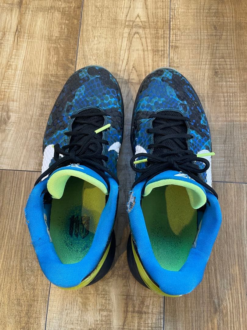 ★Nike Kobe 6 \"Blue Camo\"★28.0cm