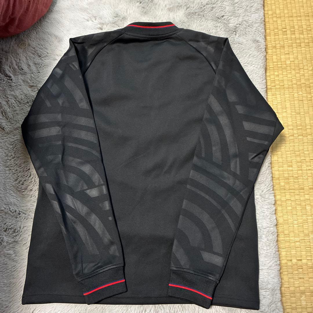YONEX ブラック 長袖 ウォームアップウェア M