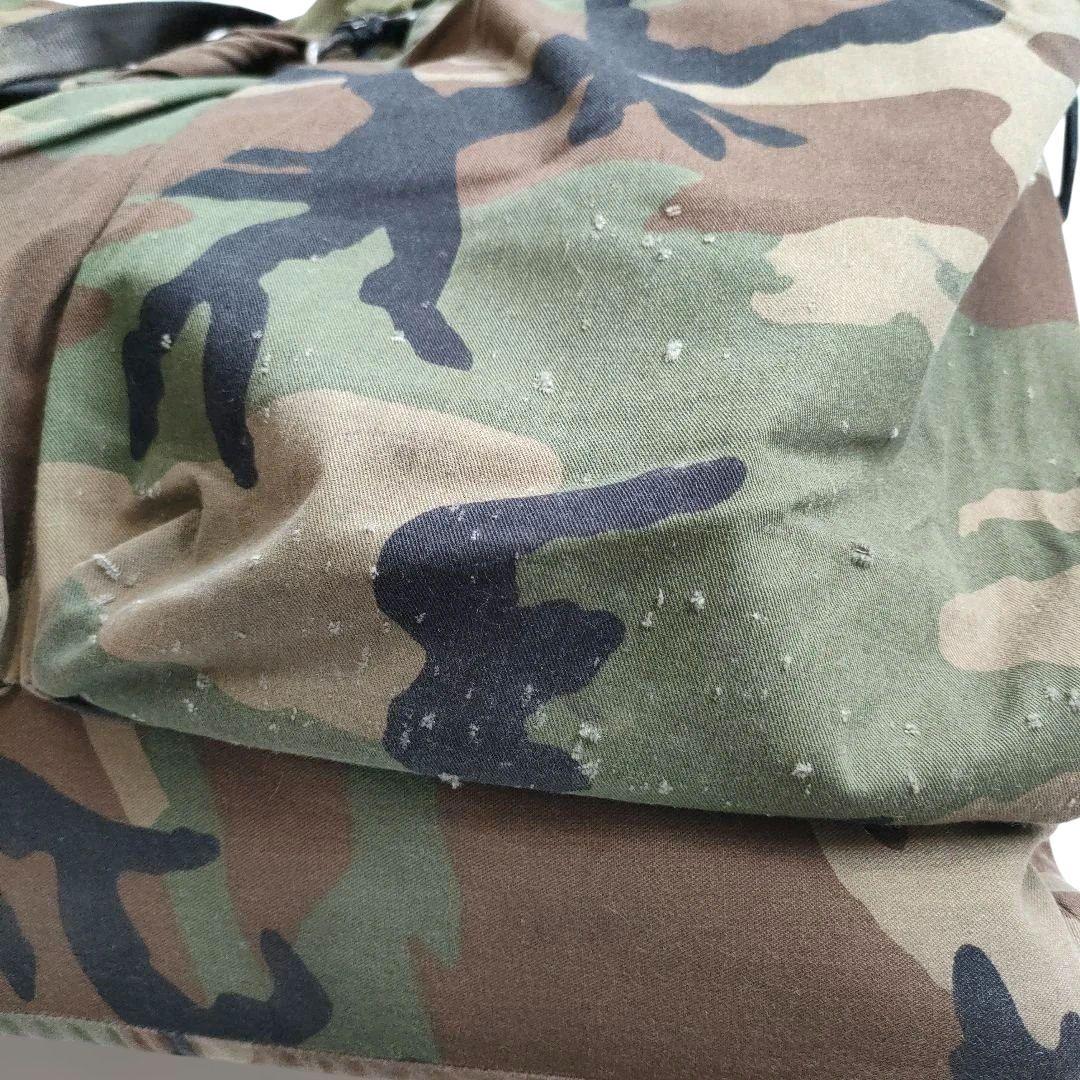 米軍 実物 HGU-56/P ウッドランドカモ 迷彩パイロット ヘルメットバック