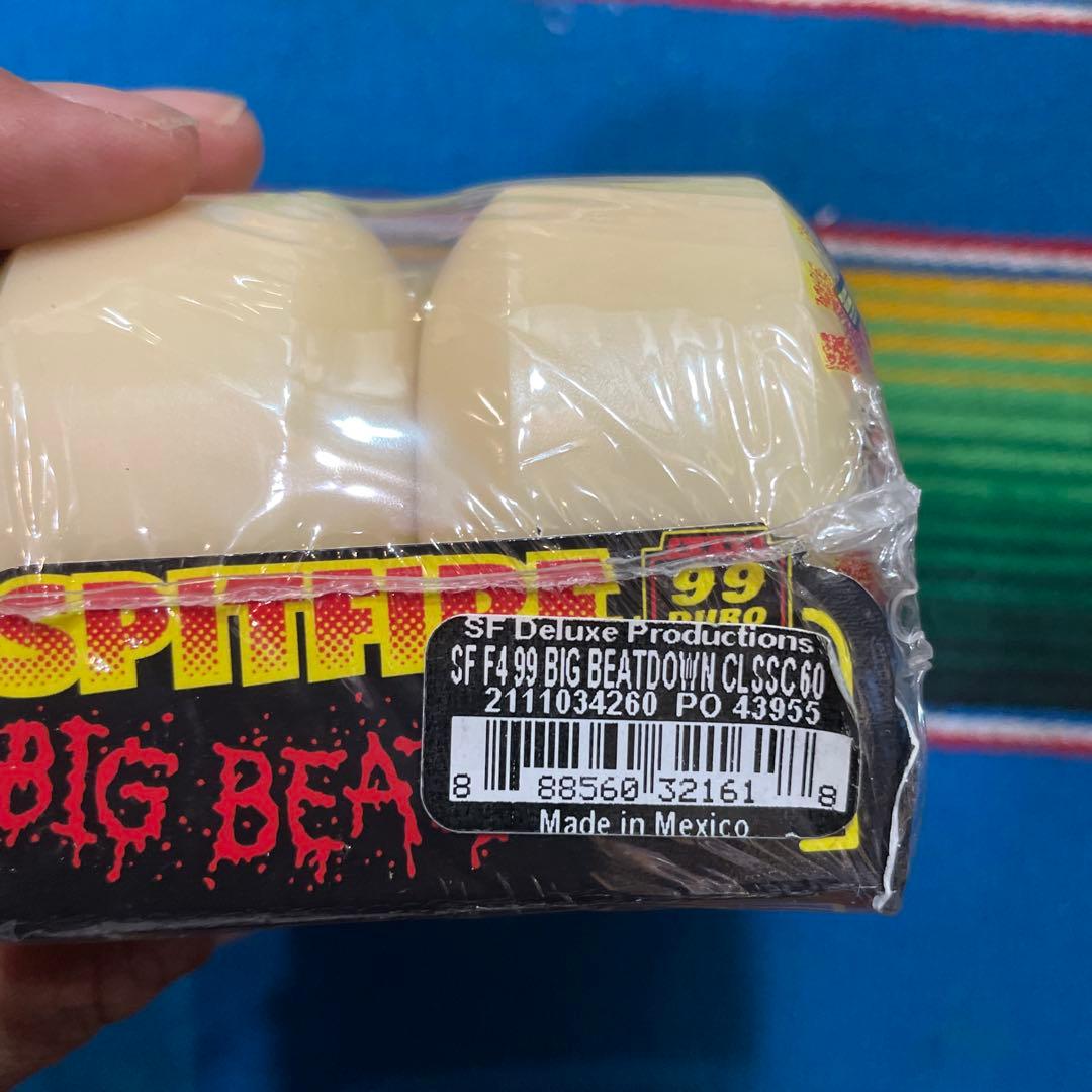 SPITFIRE BIG BEATDOWNS 60mm パッケージ外して発送
