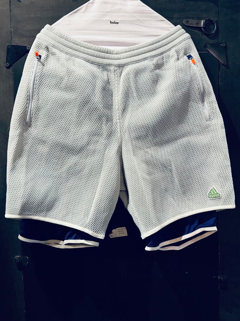 【adidas by Kolor】パーカーM｜ハーフパンツ L