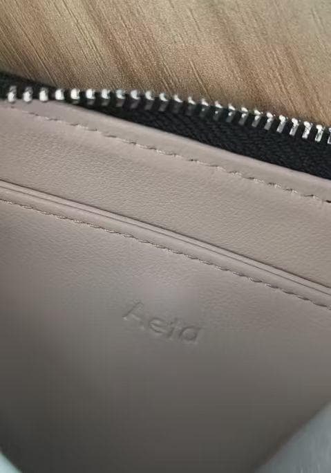 Aeta ブラックレザー ハンドバッグ Sサイズ