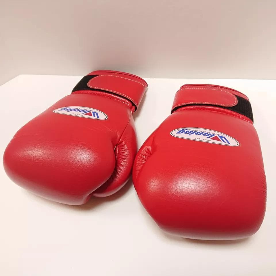 winning ウイニング ボクシンググローブ 12oz 赤 MS-400B