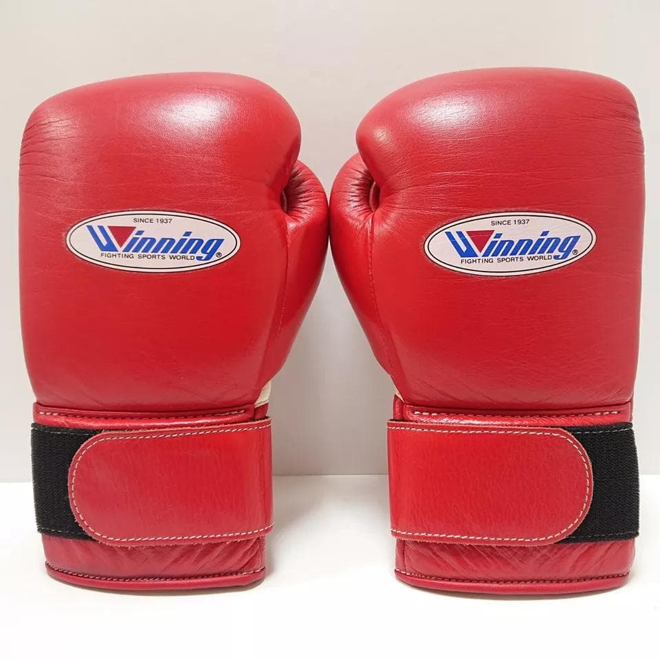 winning ウイニング ボクシンググローブ 12oz 赤 MS-400B