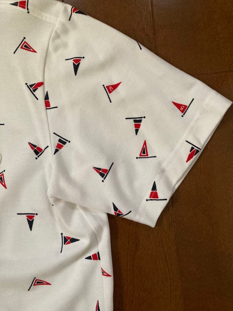 美品 BEAMS GOLF ビームス ゴルフ　半袖シャツ　Ｍ (ゴルフウェア)