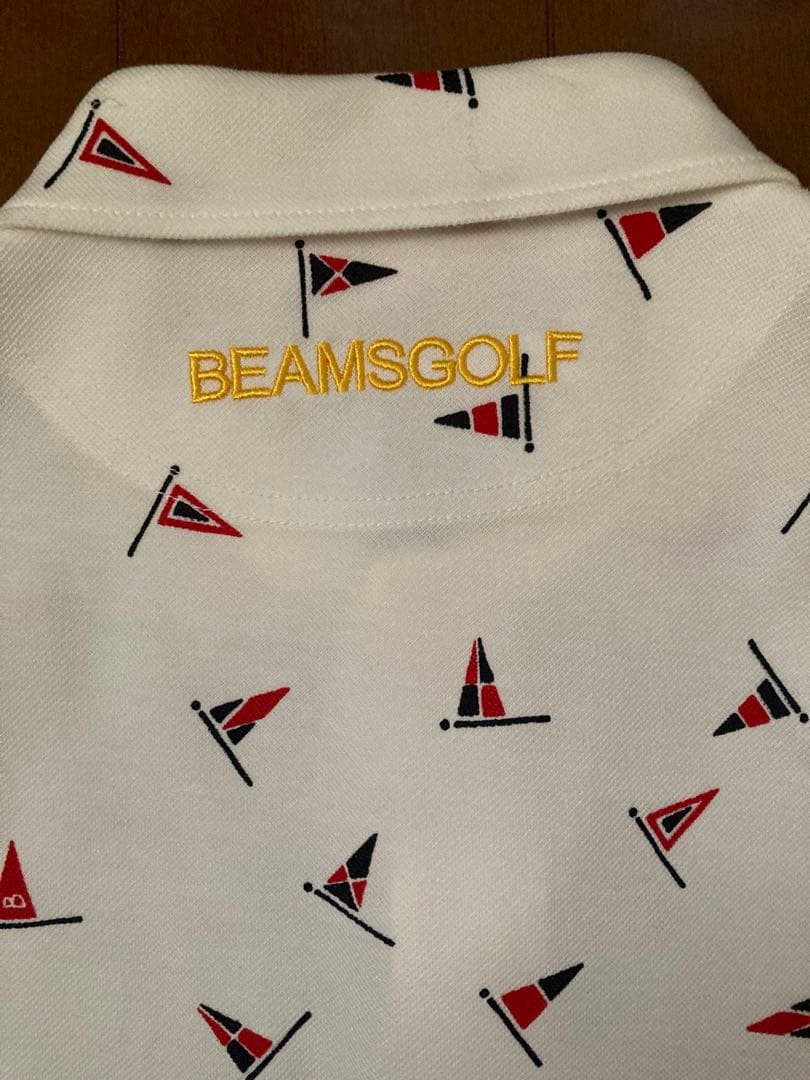 美品 BEAMS GOLF ビームス ゴルフ　半袖シャツ　Ｍ (ゴルフウェア)