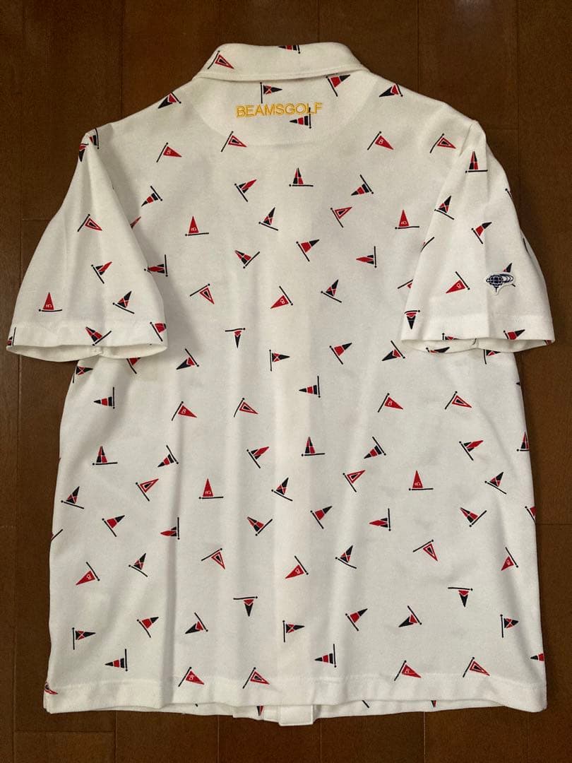 美品 BEAMS GOLF ビームス ゴルフ　半袖シャツ　Ｍ (ゴルフウェア)