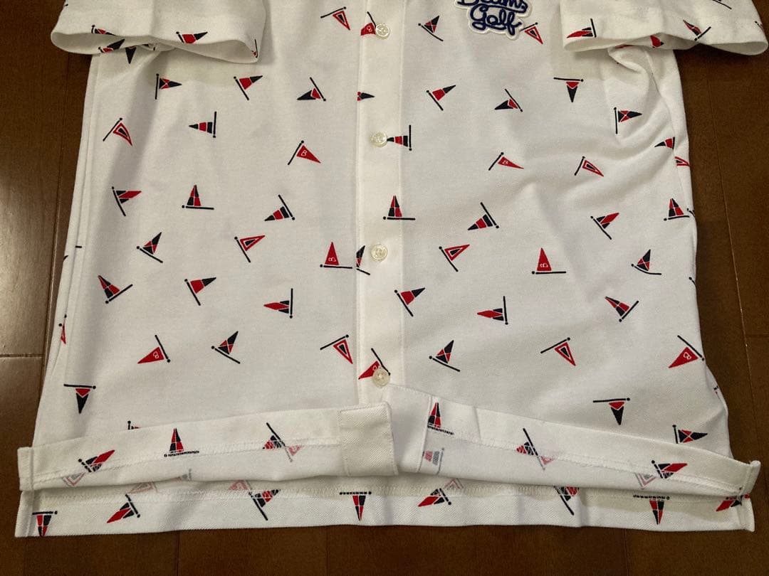 美品 BEAMS GOLF ビームス ゴルフ　半袖シャツ　Ｍ (ゴルフウェア)