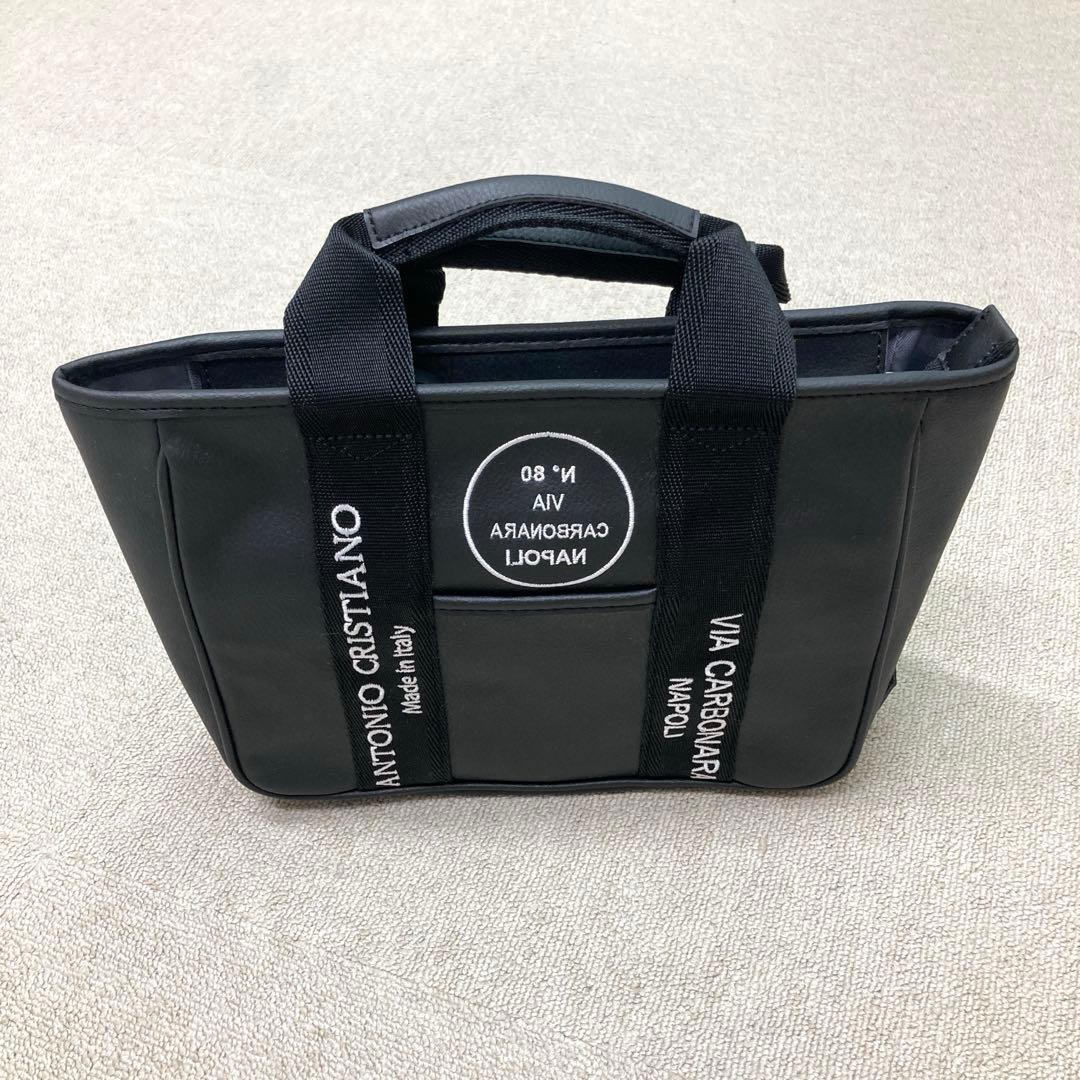 新品　ANTONIO CRISTIANO カートバッグ　メンズ　ブラック　ゴルフ