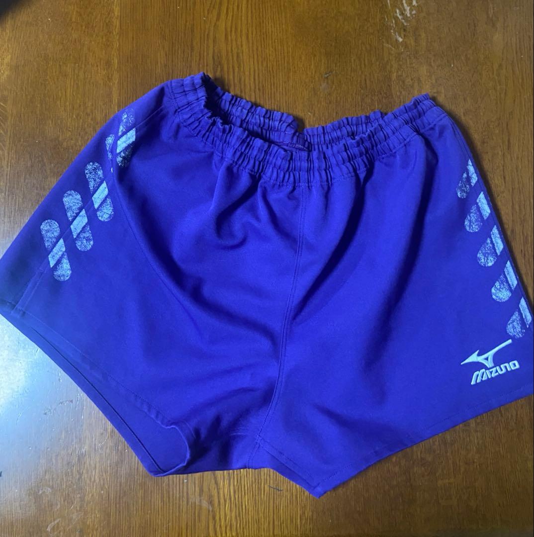 Mizuno バレーボール ゲームパンツ 紫 LL