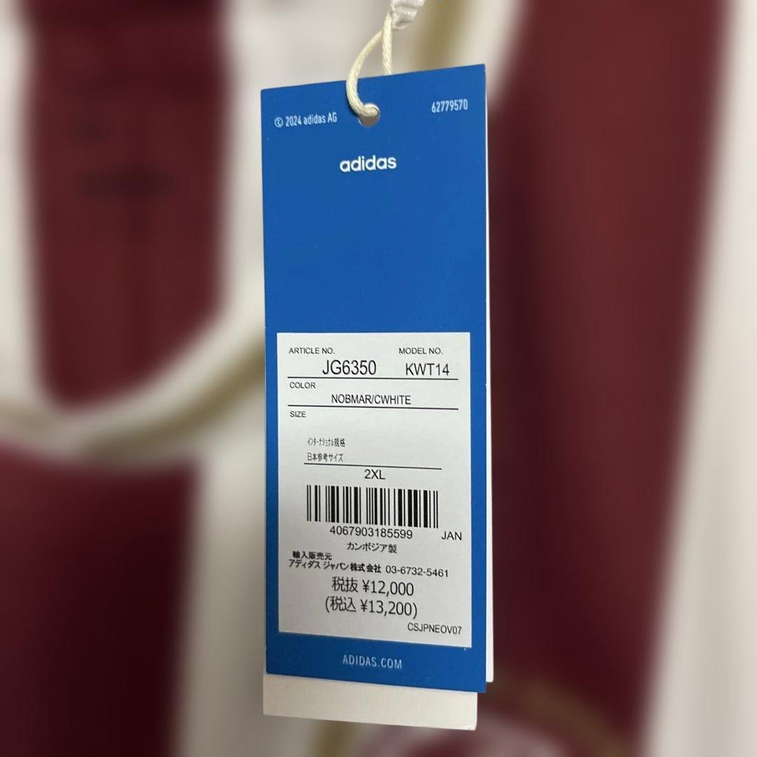 新品タグ付きadidas 1.FC ニュルンベルク 125周年記念Tシャツ