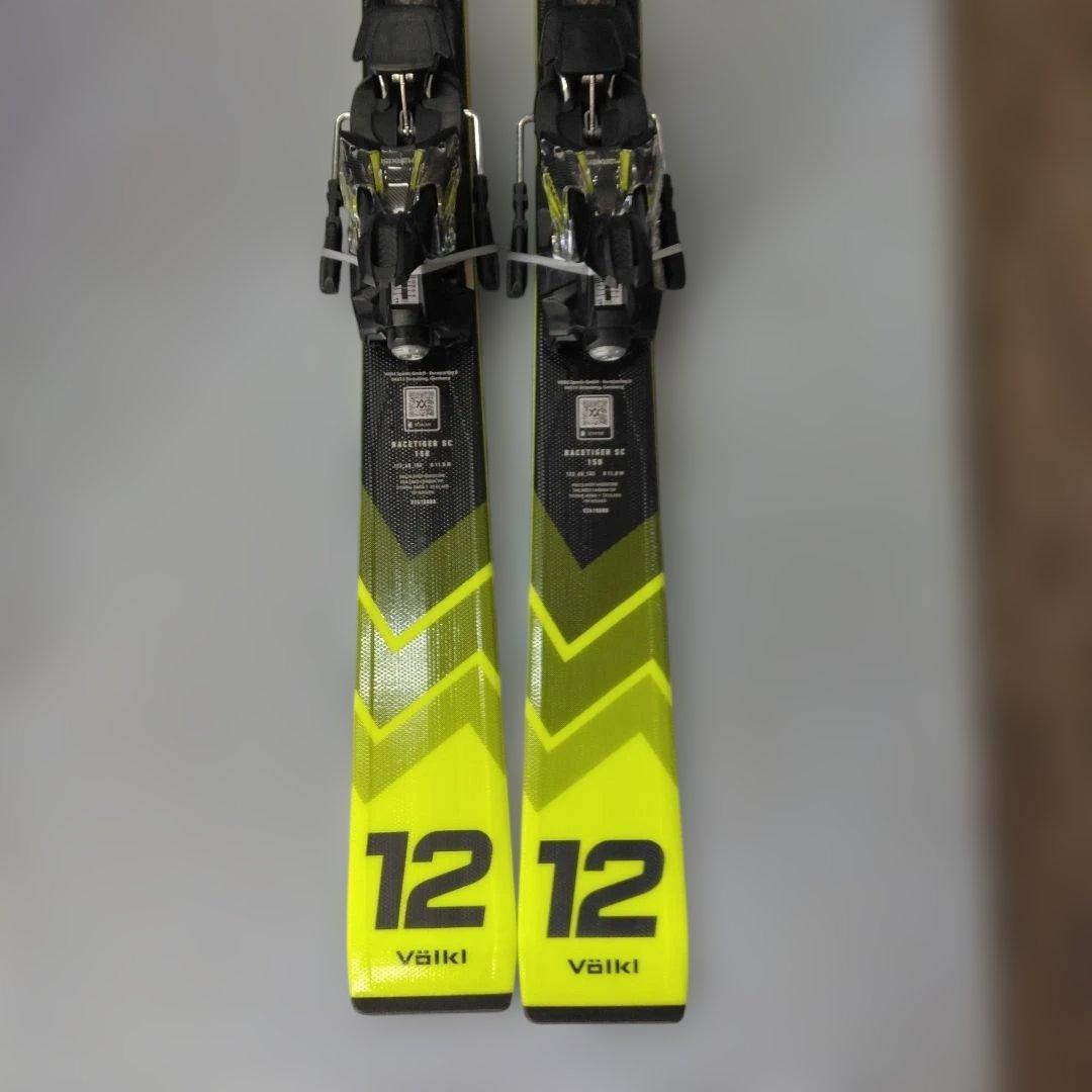VOLKL RaceTiger SC、158cm、金具vMotion12付、新品