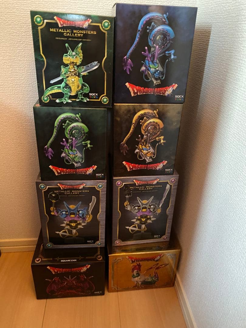 【美品】ドラゴンクエストメタリックモンスターズギャラリー　ドラゴン系12種セット