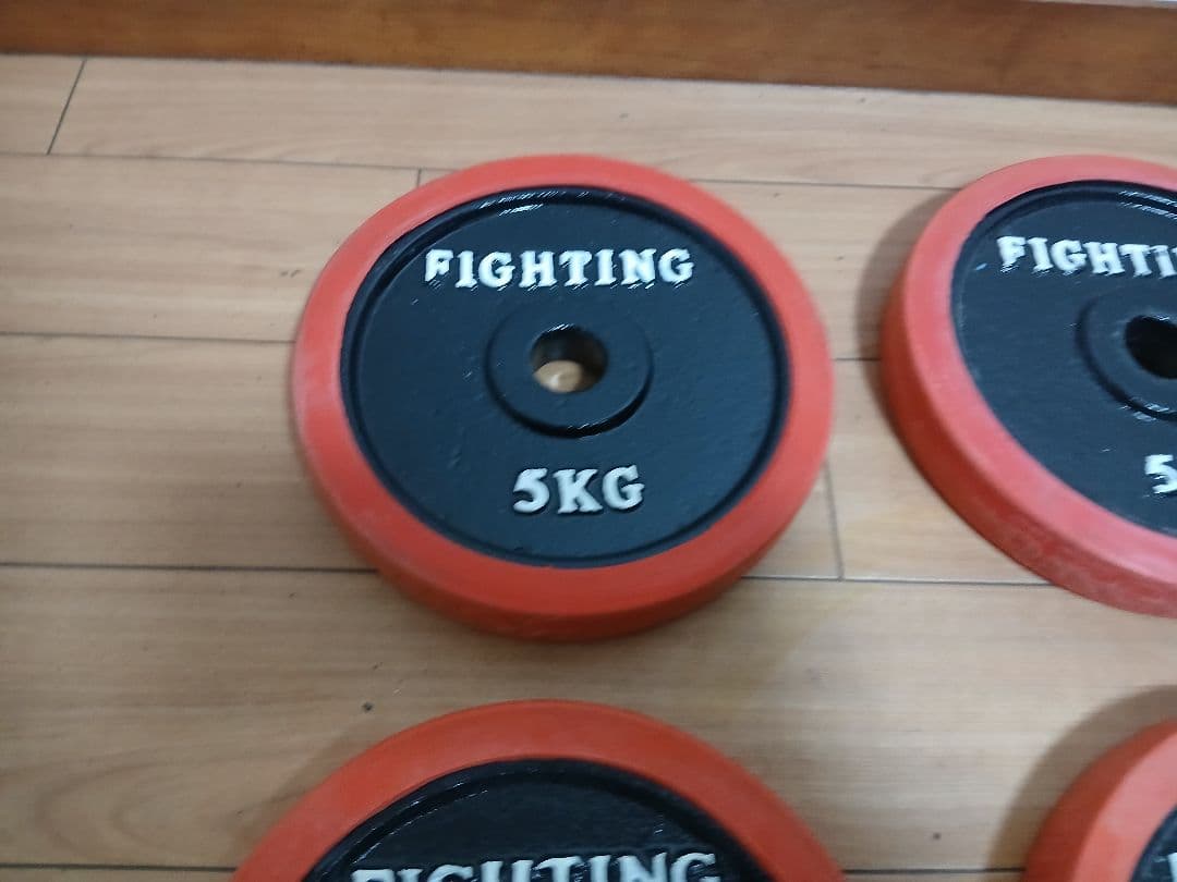 FIGHTING ROAD ダンベルプレート5KG x 4枚