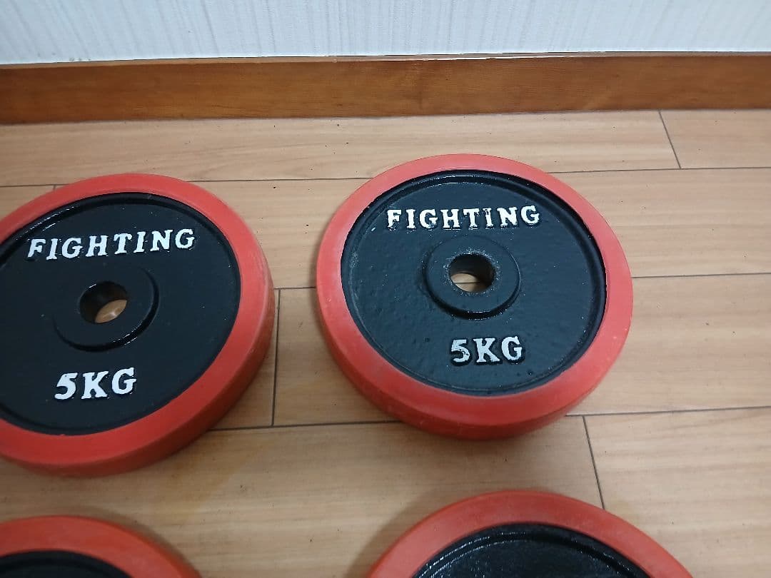 FIGHTING ROAD ダンベルプレート5KG x 4枚