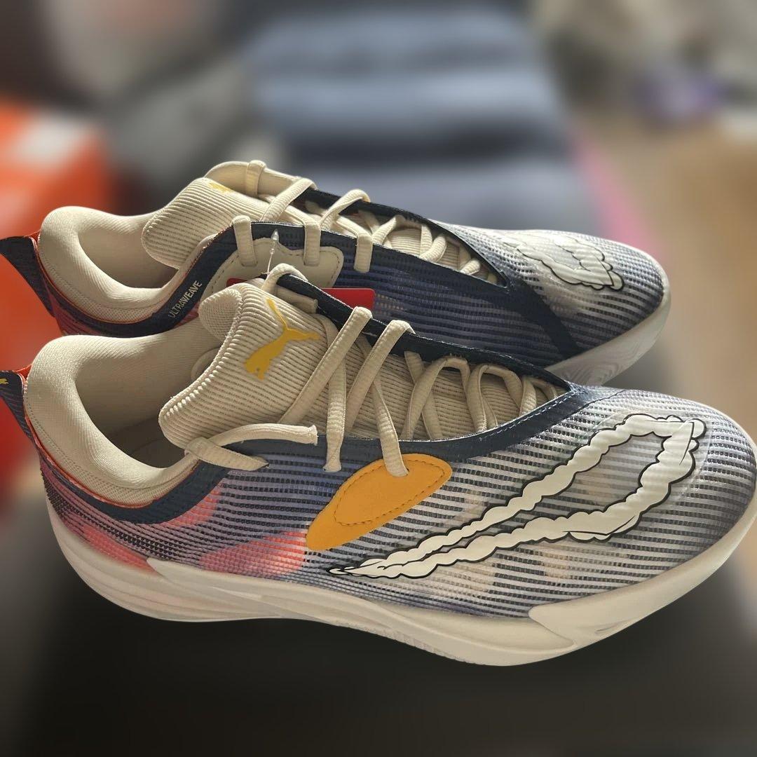 新品タグ付きPUMA オールプロニトロ2フープトピア￼ バスケットシューズ