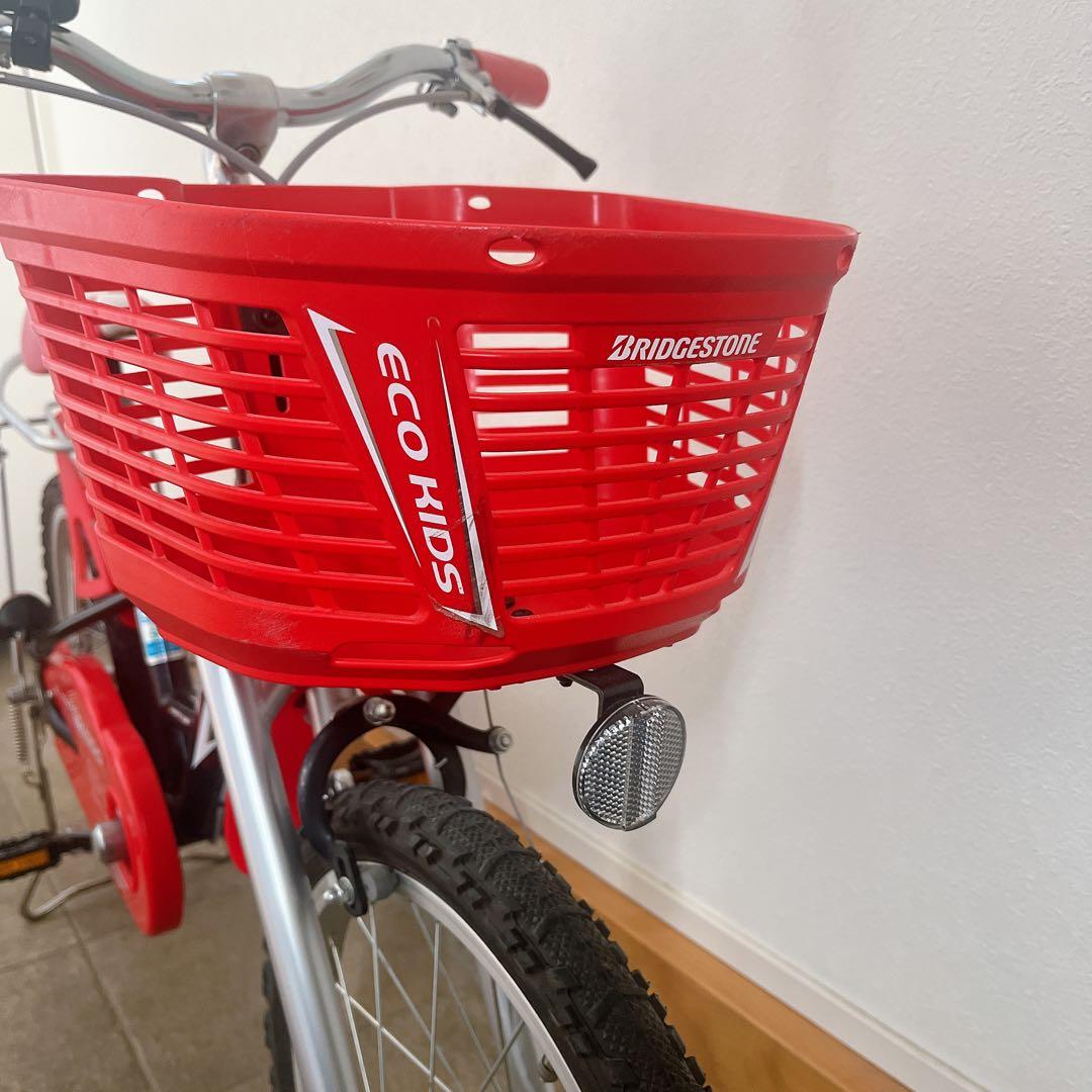 ブリヂストン エコキッズスポーツ 子供用自転車　18インチ　補助輪付き