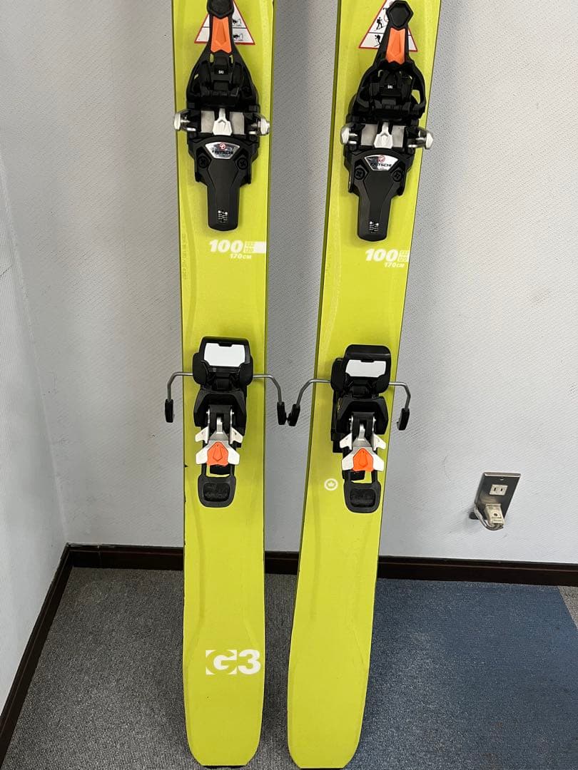 G3 SEEKr 170cm バックカントリースキー