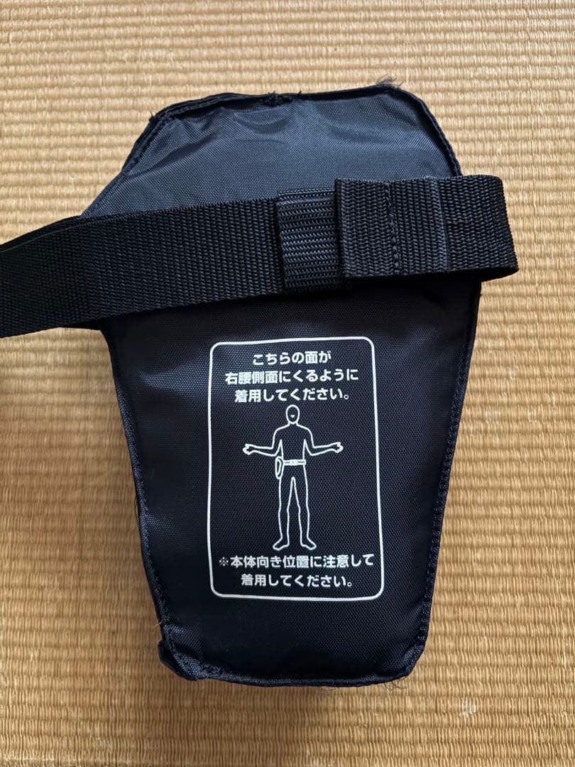 ダイワ ウォッシャブルライフポーチ DF-2321 ライフジャケット ブラック
