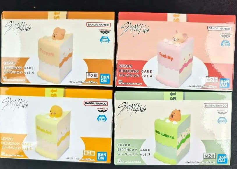 SKZOO BIRTHDAY CAKE コレクション 4点セット ②