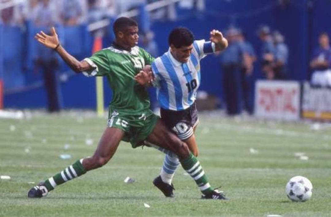 1994 W杯 ナイジェリア代表 adidas ユニフォーム　当時物　オコチャ