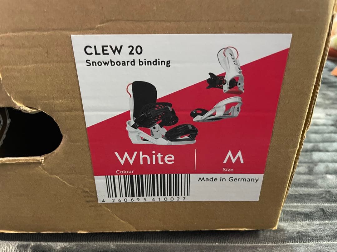 CLEW 20 ビンディング ホワイト Mサイズ