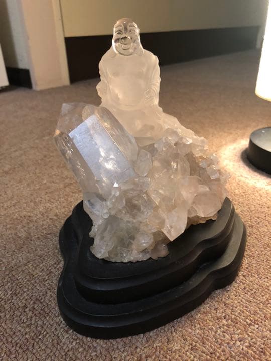水晶の置物