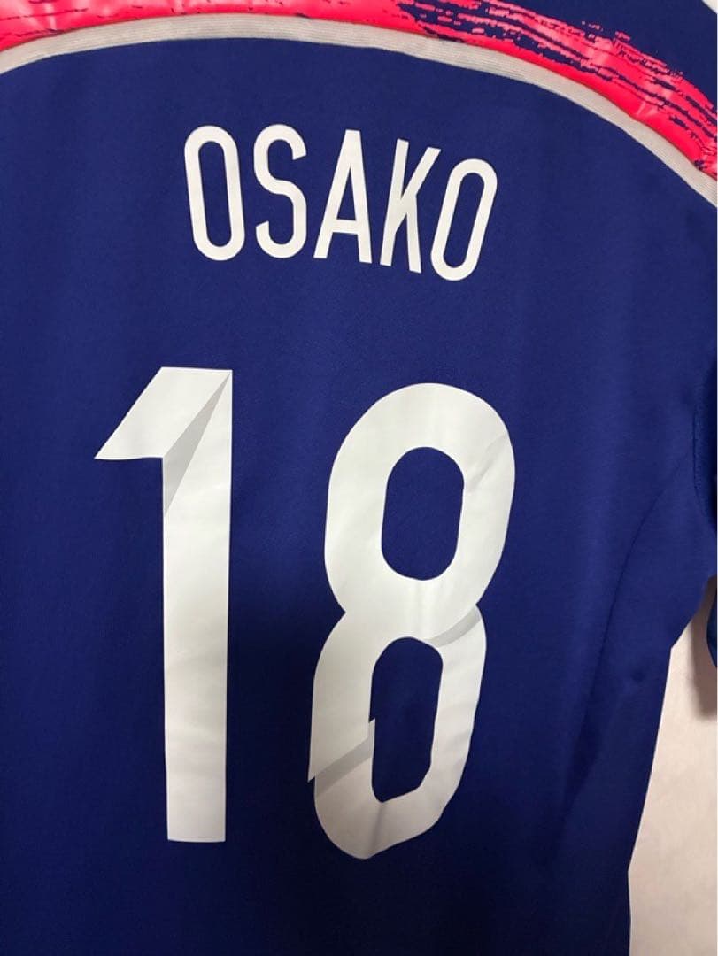 日本代表 ユニフォーム 14-15 ブラジルW杯 大迫 Lサイズ アディダス