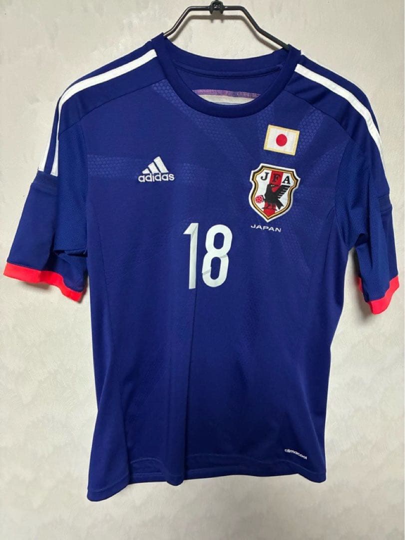 日本代表 ユニフォーム 14-15 ブラジルW杯 大迫 Lサイズ アディダス