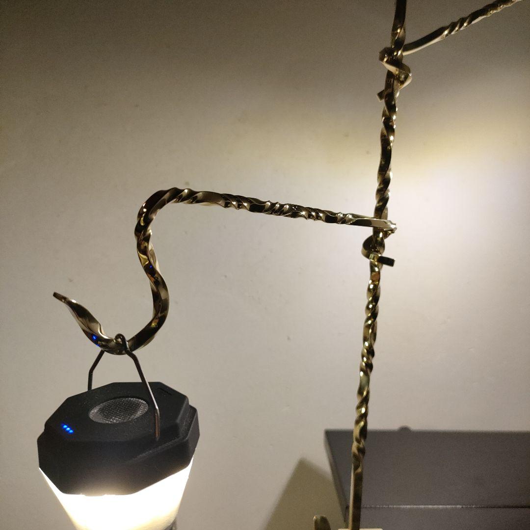 真鍮ランタンスタンド