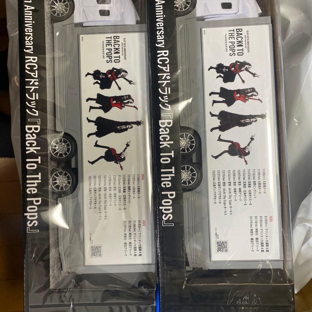 【2台】GLAY 30th Anniversary RCアドトラック