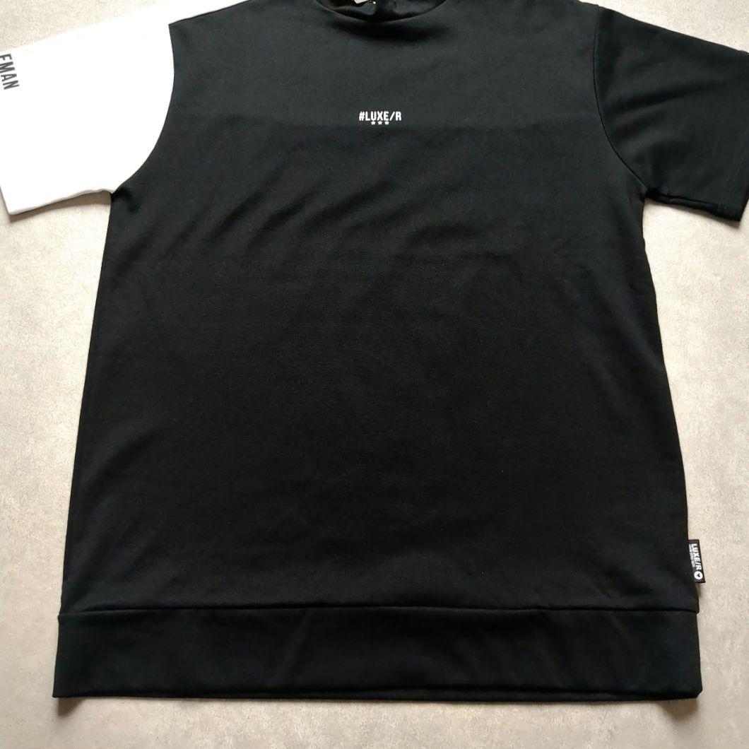 【完売品】　LUXE/R 　ラグジュ　メンズ　ゴルフシャツ 　М　半袖　ブラック