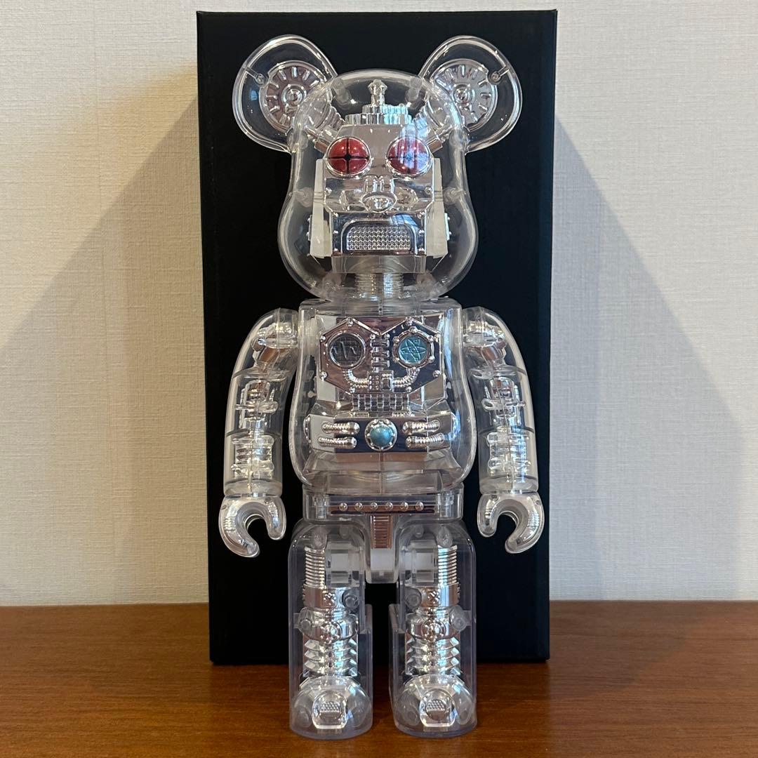 BE@RBRICK HxS シルバー 400% 廣田彩玩所 MEDICOMTOY