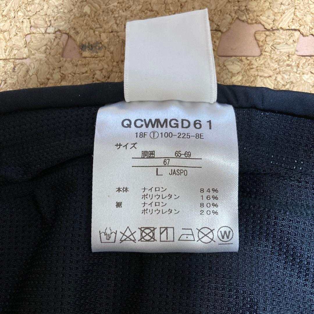 【美品】ルコック lecoq サイクルウェアジャージロングタイツ Lレディース黒