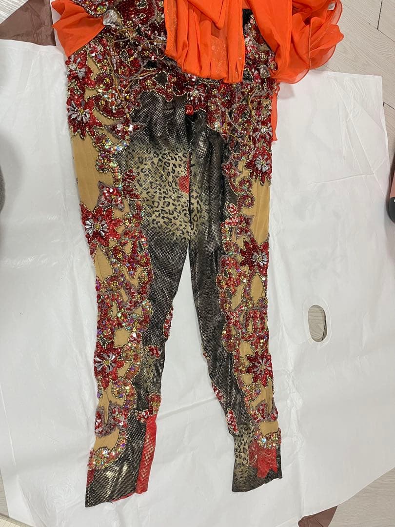 （中古）ベリーダンス　オリエンタル衣装　フュージョン　パンツスタイル