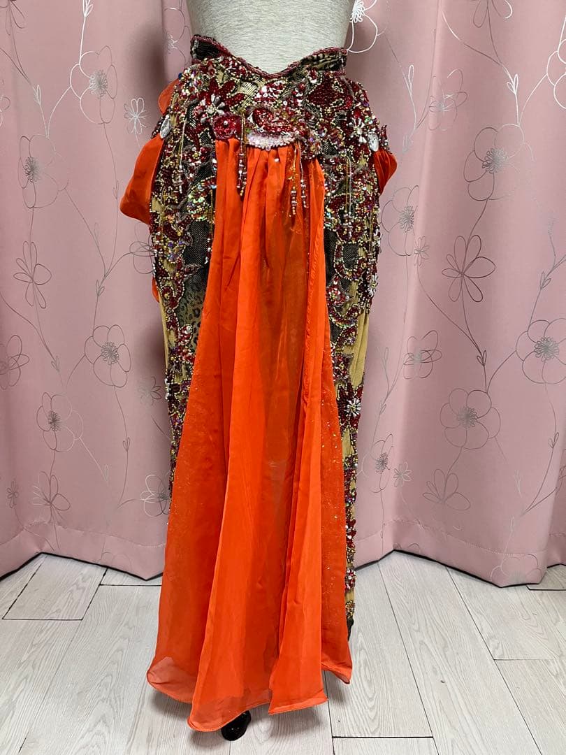 （中古）ベリーダンス　オリエンタル衣装　フュージョン　パンツスタイル