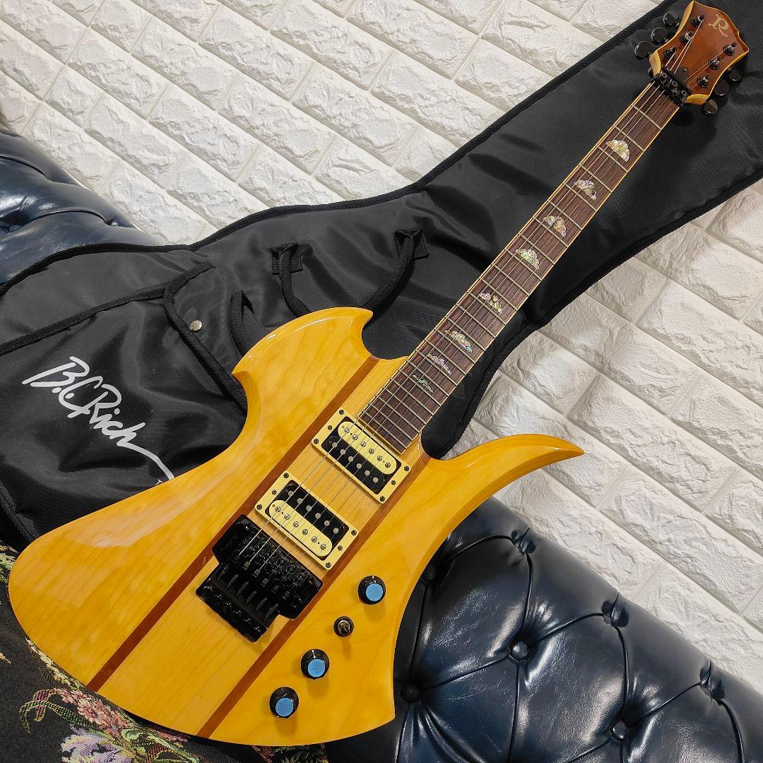 【希少】B.C.Rich モッキンバード NJシリーズ 雲インレイ Grover