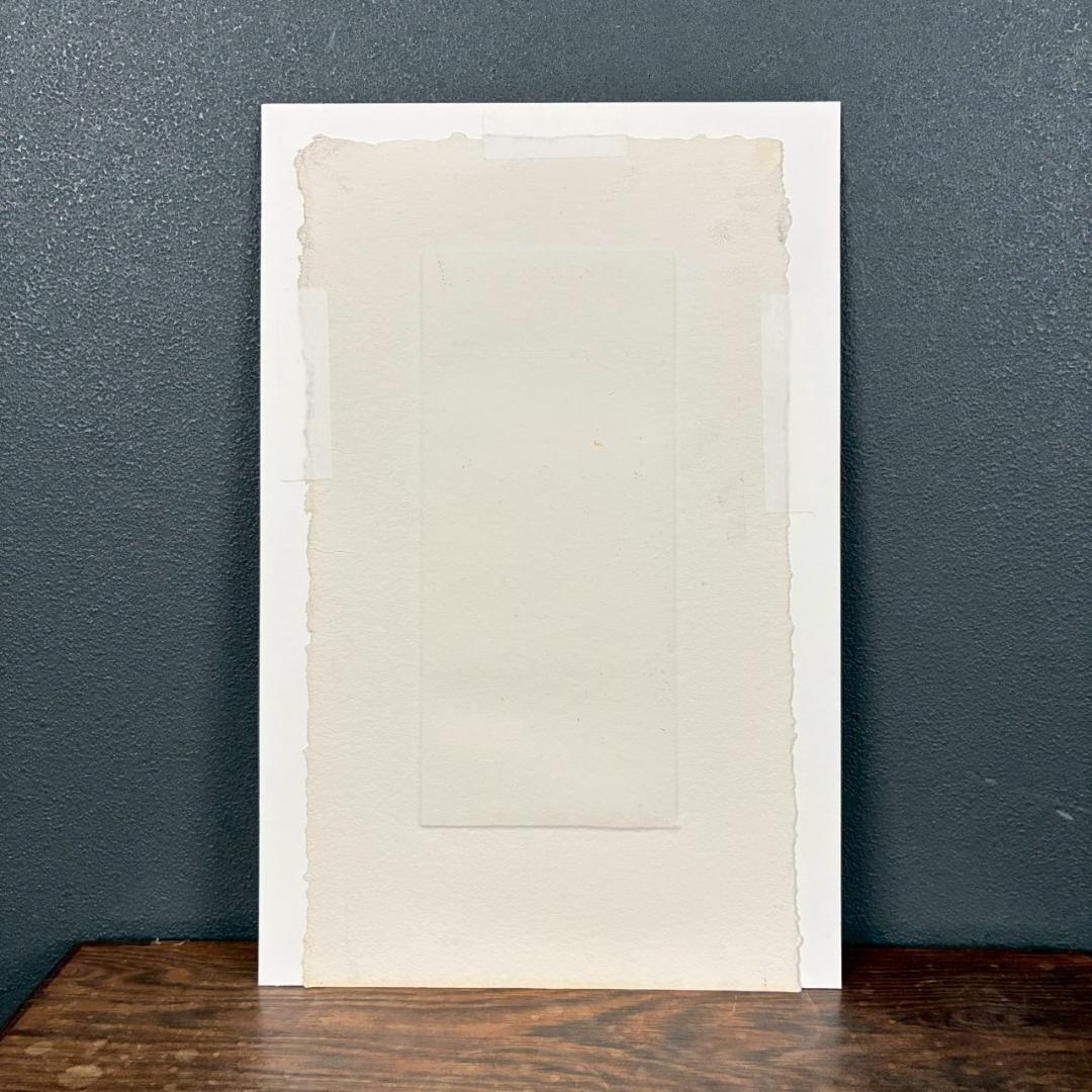 美品 ジョアン・アイザック「ニューヨーククライスラービル」銅版画+手彩 サイン有