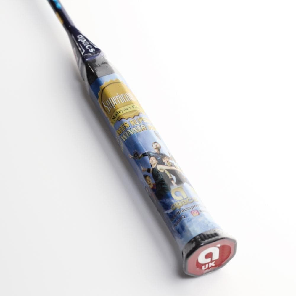apacs FEATHER WEIGHT 55 8U ネイビーレッド 検定品
