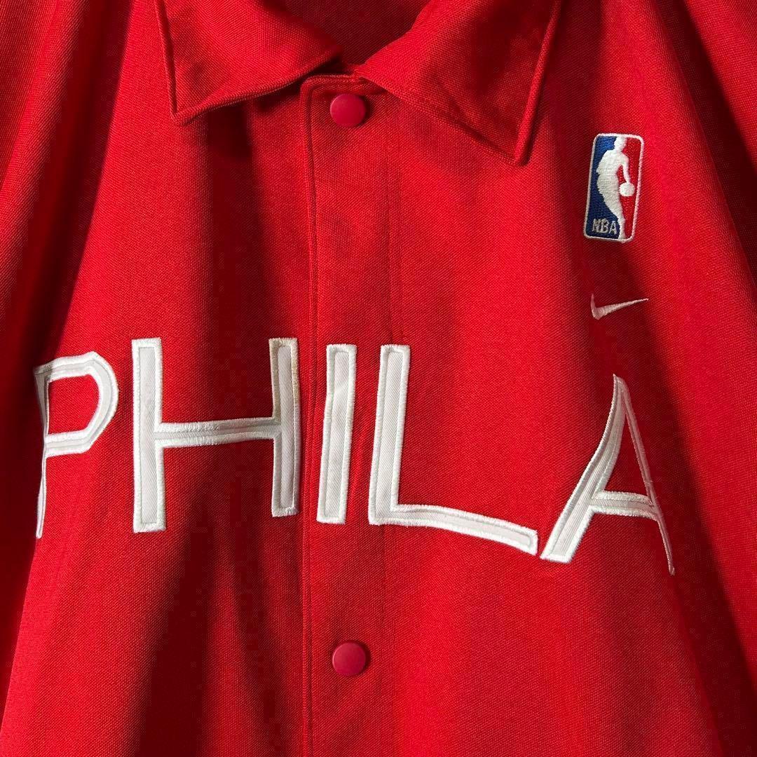 NBA 76ers ウォームアップ シューティング ジャージ 刺繍