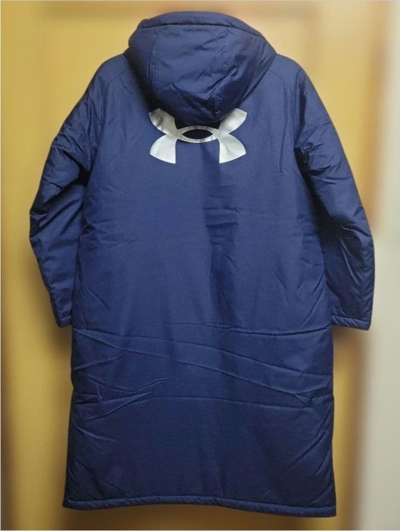 新品160㎝　アンダーアーマー　UAインサレート ロングコート ベンチコート