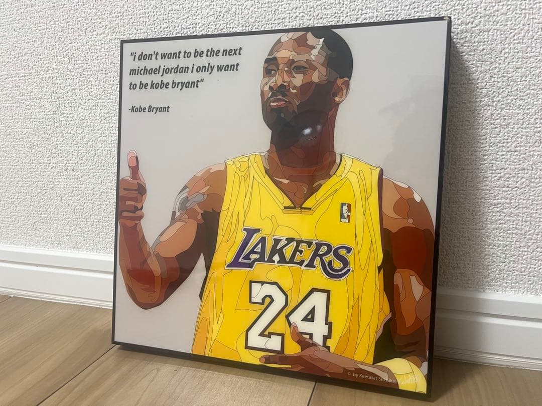 希少！Kobe Bryant アート作品 Lakers 24
