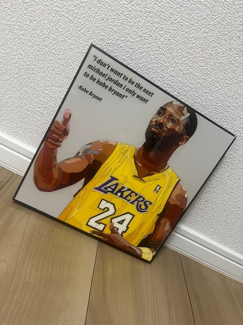 希少！Kobe Bryant アート作品 Lakers 24