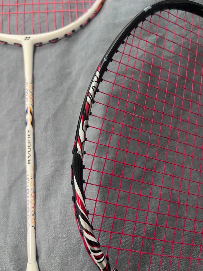 バドミントン YONEX ラケット 2本セット ナノレイ110 デュオラ6