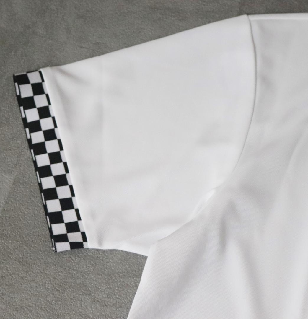 新品タグ付き【デヴァロー ゴルフ】半袖ポロシャツ 白 XL(オーバーサイズ)