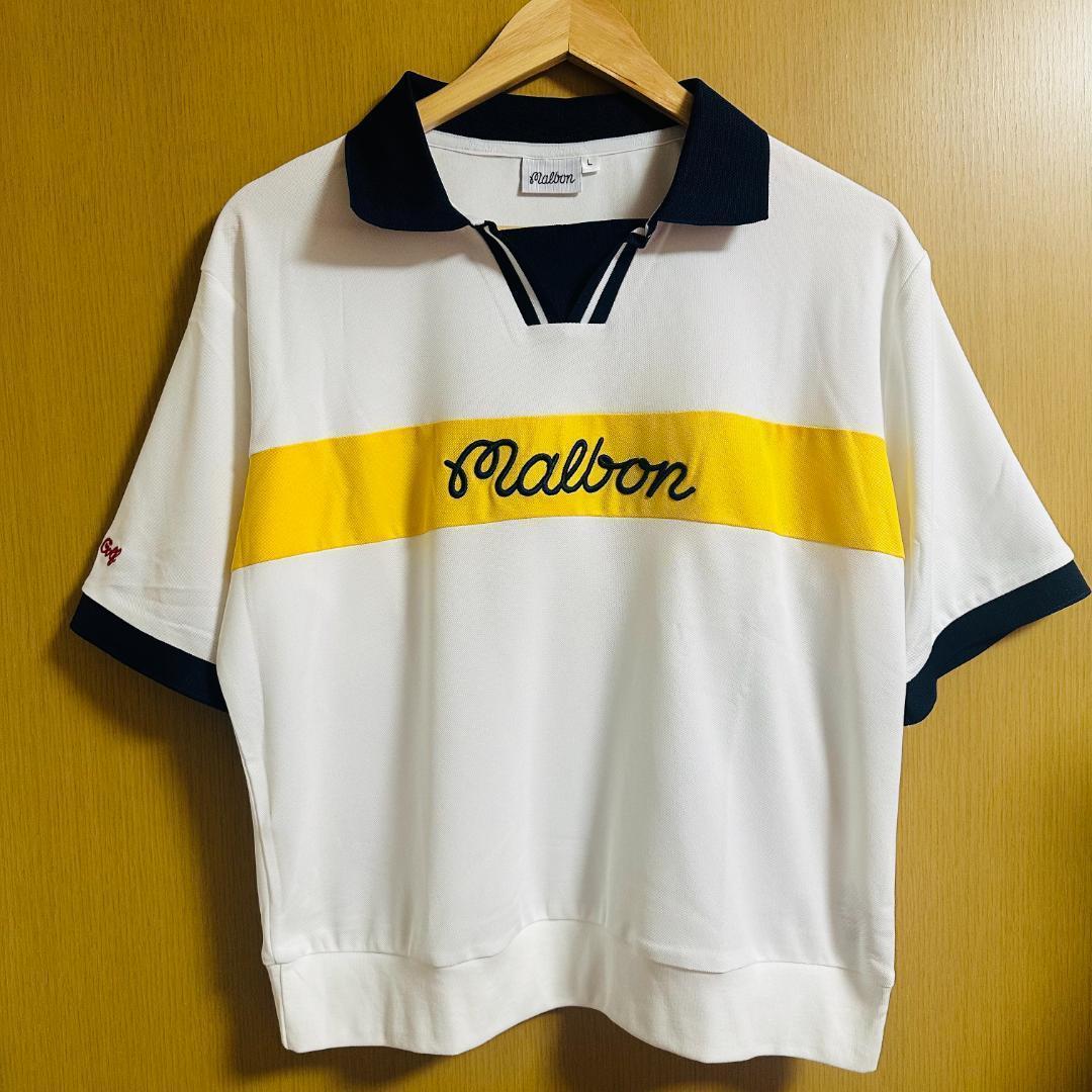 L マルボンゴルフ ポロシャツ malbon golf レディース 半袖 シャツ
